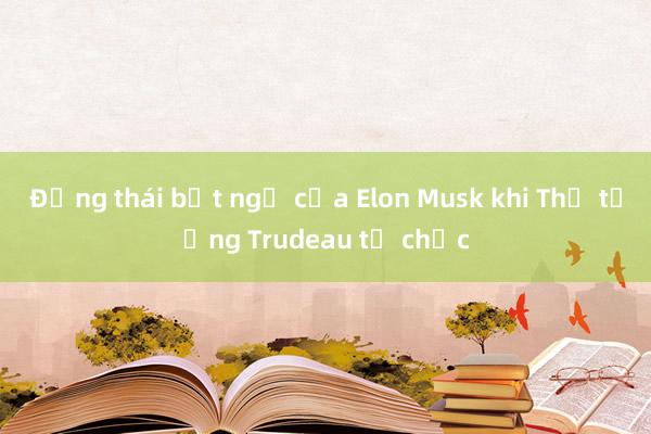 Động thái bất ngờ của Elon Musk khi Thủ tướng Trudeau từ chức