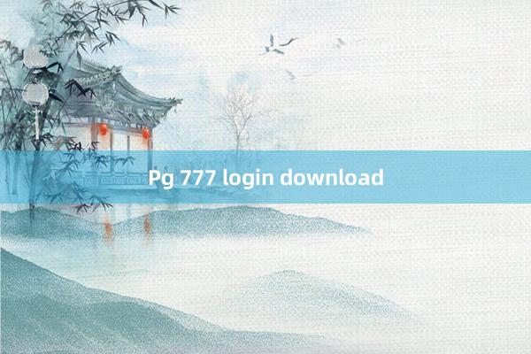 Pg 777 login download